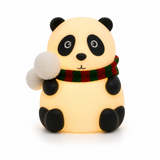 panda silicon night light