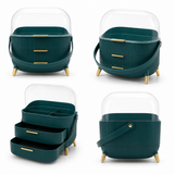 protable makeup organizer box